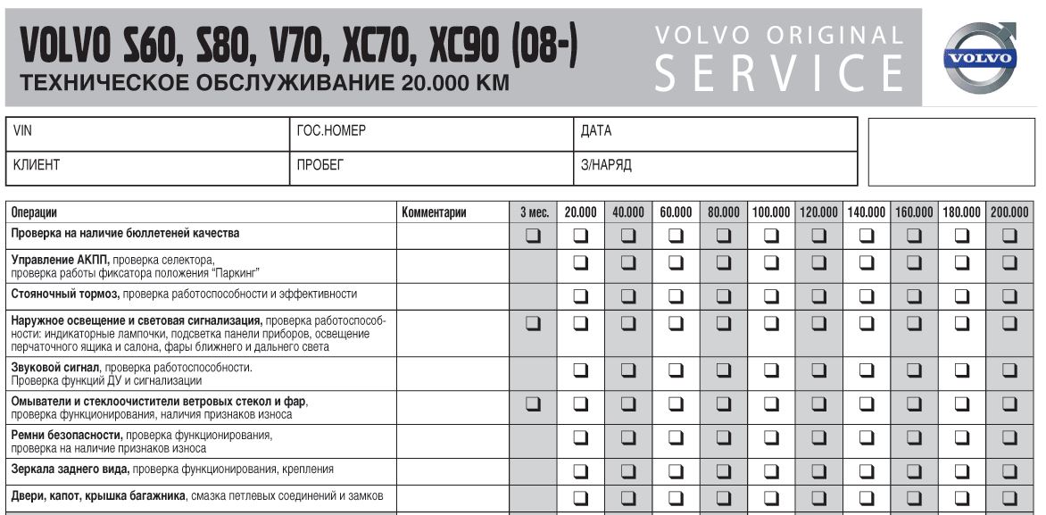 Техническое обслуживание и ремонт автомобилей марки volvo. отчет по практике. транспорт, грузоперевозки. 2012-11-21