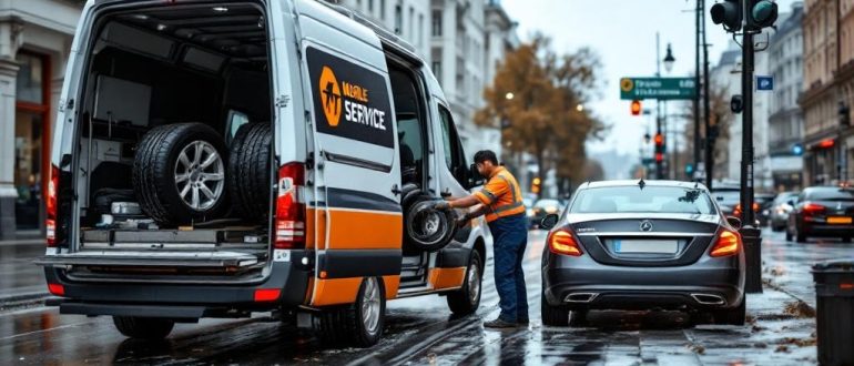 Выездной шиномонтаж у метро Рижская