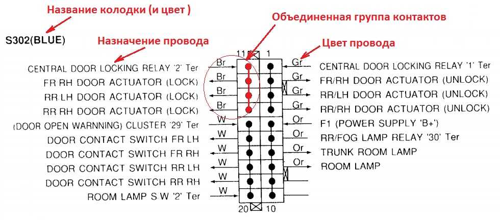 Схема проводки логан 1